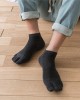 Mens Cotton Mesh Breathable Invisible Toe Socks Soft Low  Cut No Show Ankle Sock